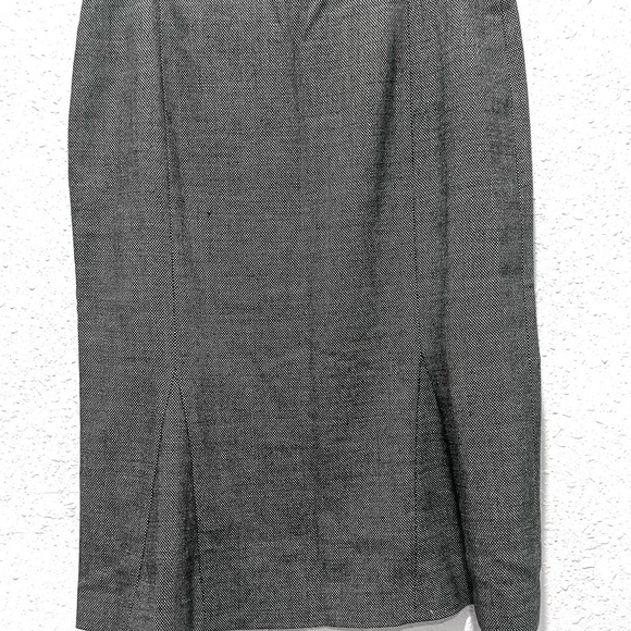 Theory Gray Pencil Midi Skirt for Work 6 - Picture 4 of 7